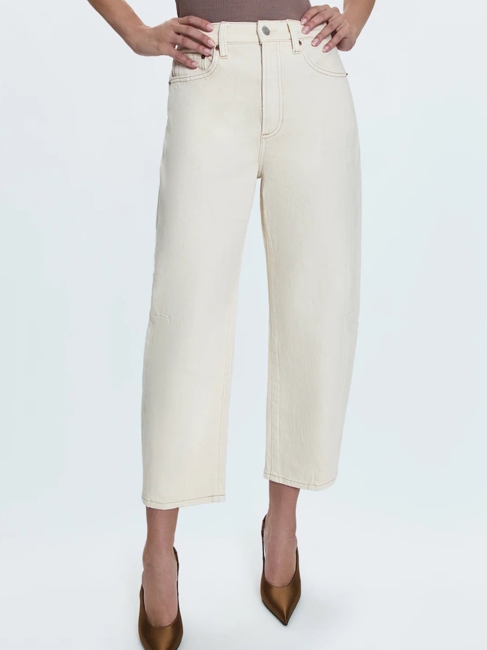 Pistola Eli Ankle Barrel Leg Jeans